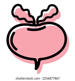  vegetables and fruits color icon collection