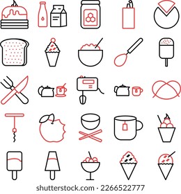 Vegetables and fruits icons set, Vegetables icons pack, fruits vector icons set, food and drink  set, Vegetables icons collection, Food  pack, Vegetables and fruits fill set