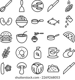 Vegetables and fruits icons set, Vegetables icons pack, fruits vector icons set, food and drink  set, Vegetables icons collection, Food  pack, Vegetables and fruits fill set