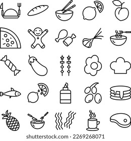 Vegetables and fruits icons set, Vegetables icons pack, fruits vector icons set, food and drink  set, Vegetables icons collection, Food  pack, Vegetables and fruits fill set