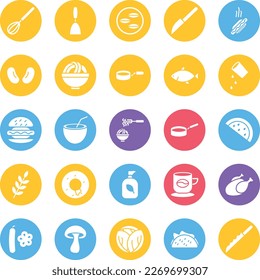 Vegetables and fruits icons set, Vegetables icons pack, fruits vector icons set, food and drink  set, Vegetables icons collection, Food  pack, Vegetables and fruits fill set
