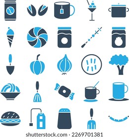Vegetables and fruits icons set, Vegetables icons pack, fruits vector icons set, food and drink  set, Vegetables icons collection, Food  pack, Vegetables and fruits fill set