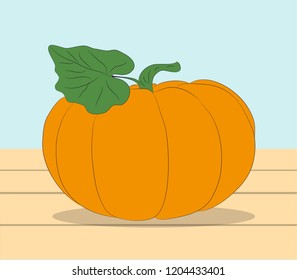 vegetables and fruits are on the table vector