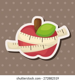 vegetables and fruits theme elements