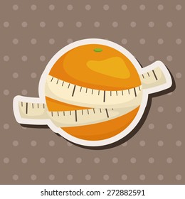 vegetables and fruits theme elements