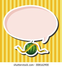 vegetables and fruits theme elements