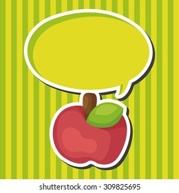 vegetables and fruits theme elements