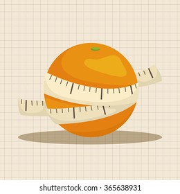 vegetables and fruits theme elements