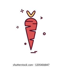 Vegetables icon design vector