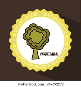vegetables icon design, vector illustration eps10 graphic