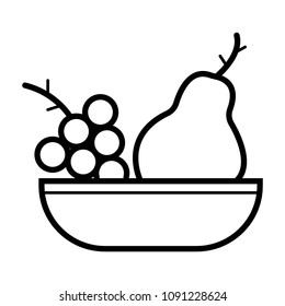 vegetables icon vector