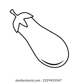 Vegetables vectores de iconos. signo de ilustración de vitaminas. símbolo o logotipo de zucchini.