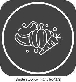 Vegetables icon for your project
