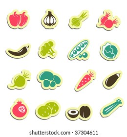 iconos de vegetales