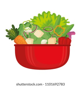 vegetables in kitchen bowl