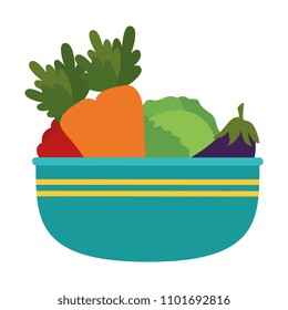 vegetables in kitchen bowl