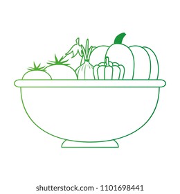 vegetables in kitchen bowl