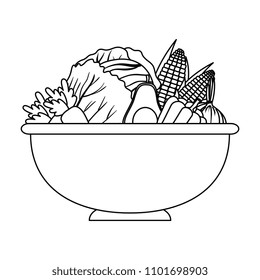 vegetables in kitchen bowl