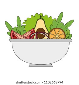 vegetables in kitchen bowl