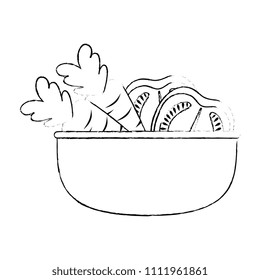 vegetables in kitchen bowl