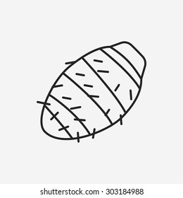 vegetables line icon