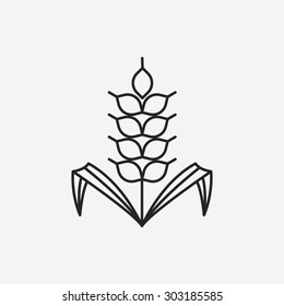 vegetables line icon