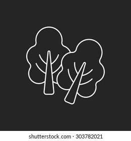 vegetables line icon