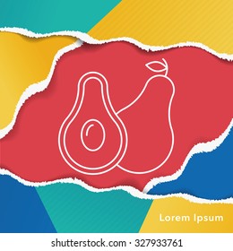 vegetables line icon