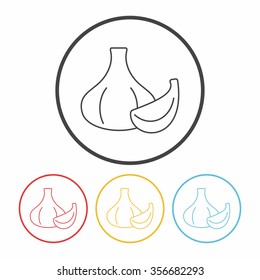 vegetables line icon