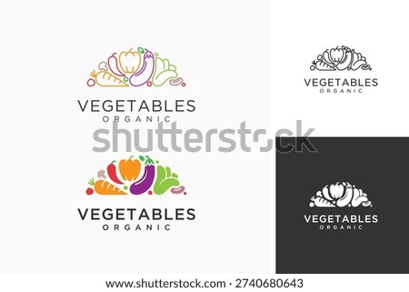 Vegetables logo symbol icon design