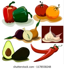 Vegetables Natural Avocado