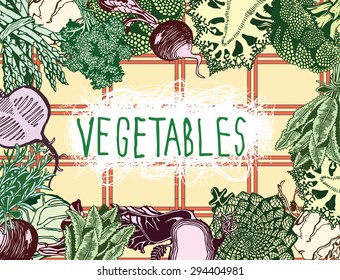 Vegetables. Organic Food.