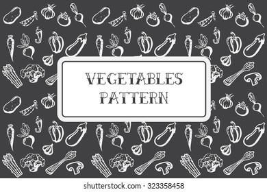 Vegetables pattern