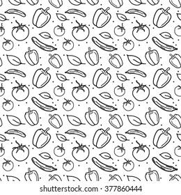 vegetables pattern