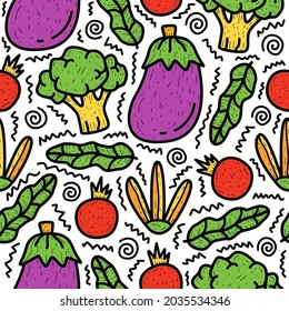 vegetables pattern designs illustration for clothing, wallpapers, backgrounds, posters, books, banners and more