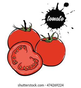 vegetables red tomato
