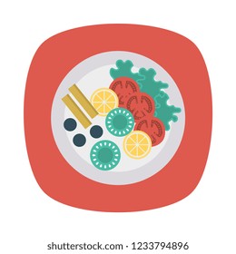 vegetables   salad   plate  