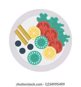 vegetables   salad   plate  