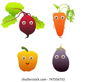 vegetables and their emotions