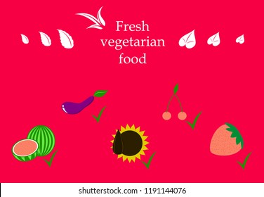 Vegetables top view frame. Farmers market menu design. Organic food poster. Vintage sketch vector illustration.