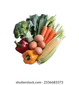 vegetables vector art illustration Design 