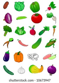 vegetables - vector design