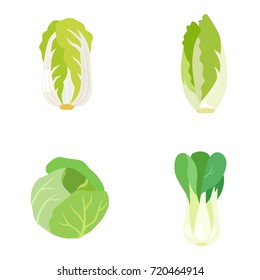 Vegetables vector icons