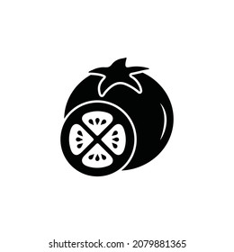 Vegetables vector icons, Tomato icon.