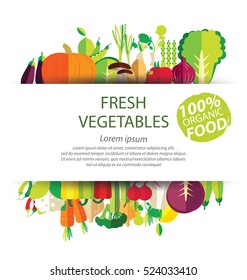 vegetables vector illustration