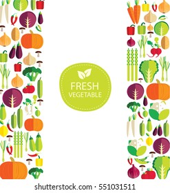 vegetables vector illustration