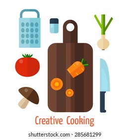Vegetarian food background. Colorful template for cooking, restaurant menu and vegetarian food