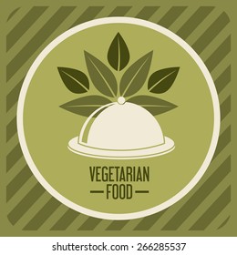 vegetarian food design, vector illustration eps10 graphic 