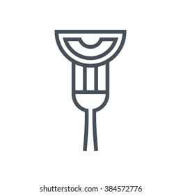 Vegetarian food icon suitable for info graphics, websites and print media. Vector icon.