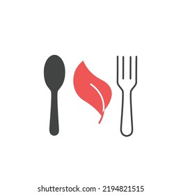 Vegetarian food icons  symbol vector elements for infographic web